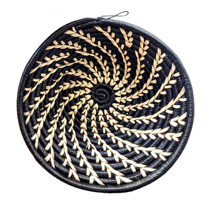 Small Woven Raffia African Baskets - Multiple Colors
