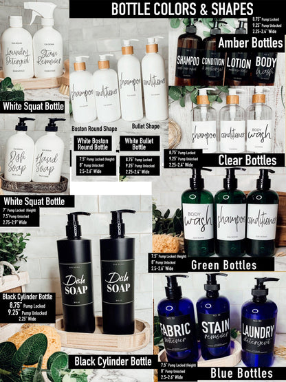 16oz Plastic Bottles - White|White Label