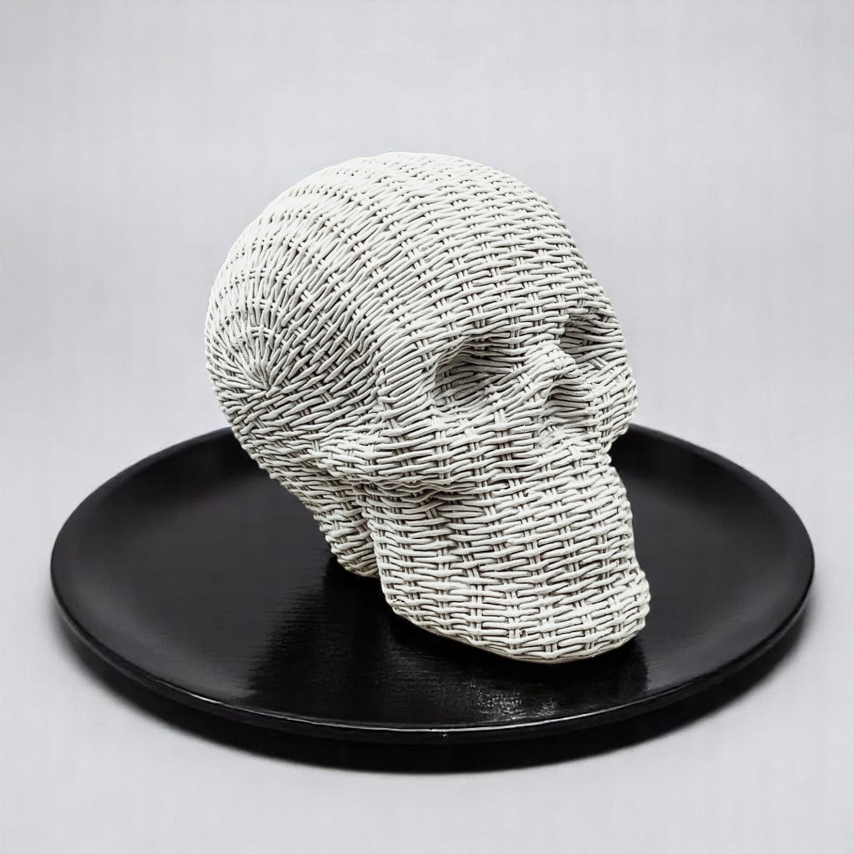 Skull Me - Rattan Resin Skull