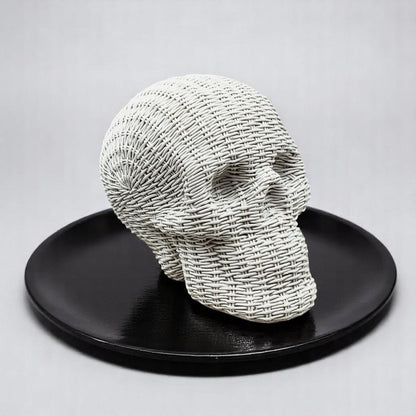 Skull Me - Rattan Resin Skull