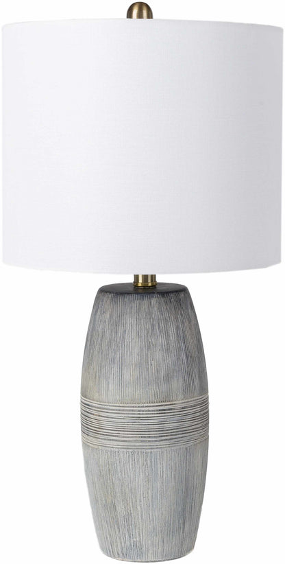 Mabayo Ribbed Ceramic Table Lamp