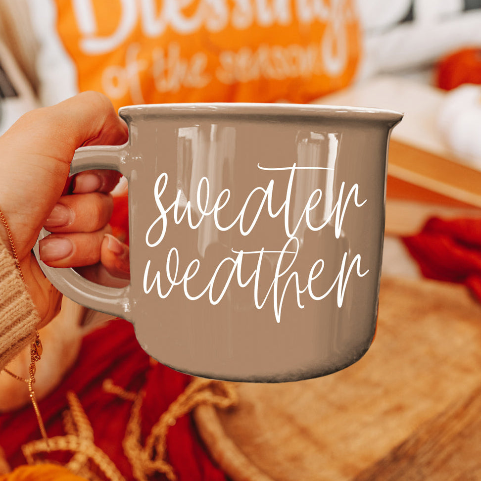 Sweater Weather 14 oz Mug