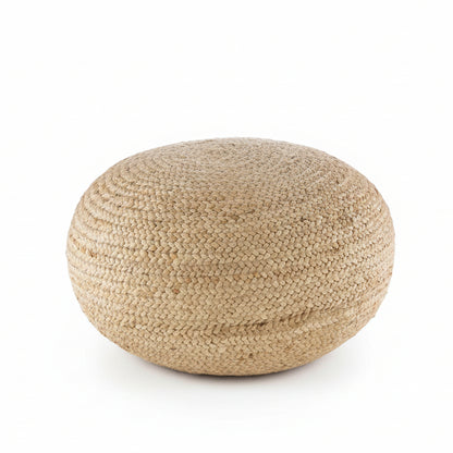 Tintern Jute Knitted Pouf