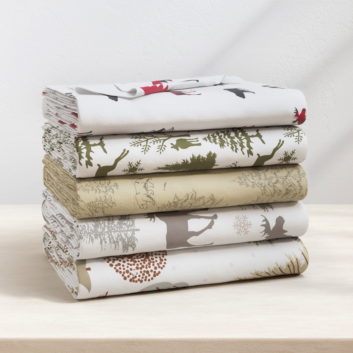 Turkish Cotton Flannel Sheet Sets - Lakeview Collection