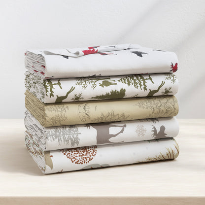 Turkish Cotton Flannel Sheet Sets - Lakeview Collection