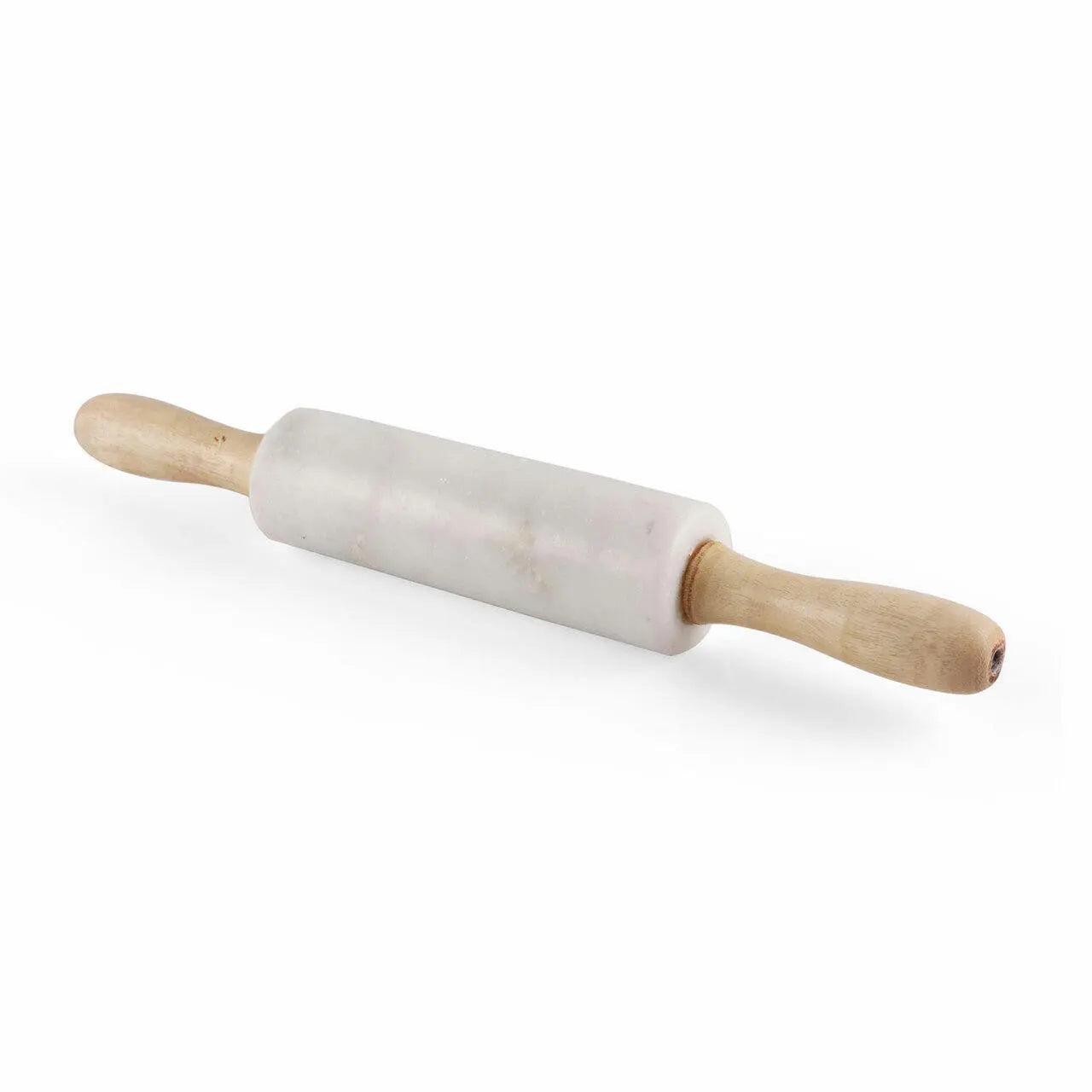 Vivace White Marble/Wood Rolling Pin