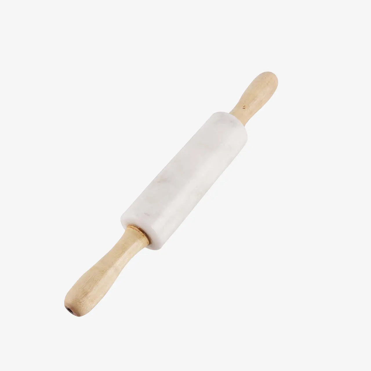 Vivace White Marble/Wood Rolling Pin