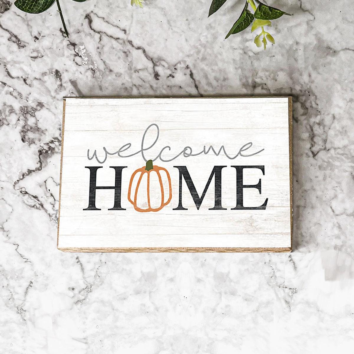 Welcome Home Wooden Sign