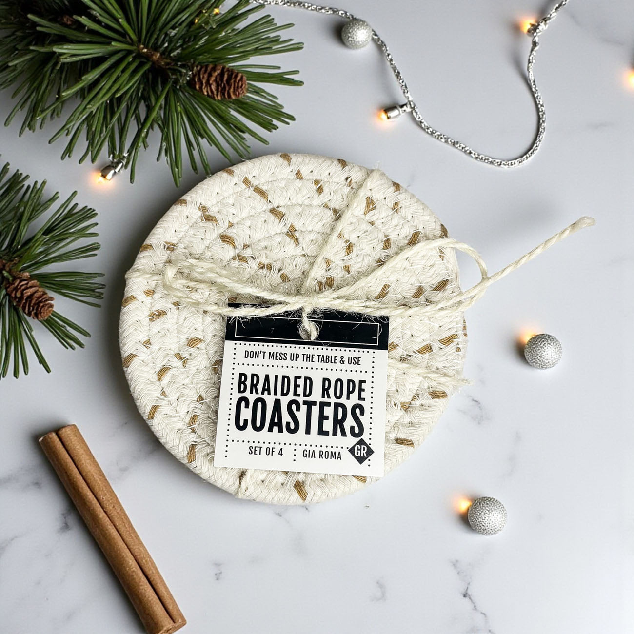 Fall Fabric Coasters