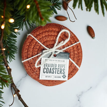 Fall Fabric Coasters