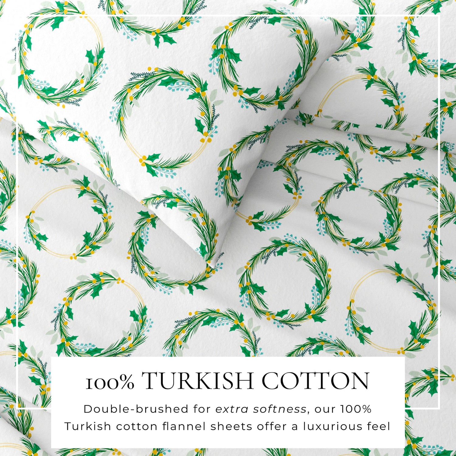 Turkish Cotton Flannel Sheet Sets - Lakeview Collection