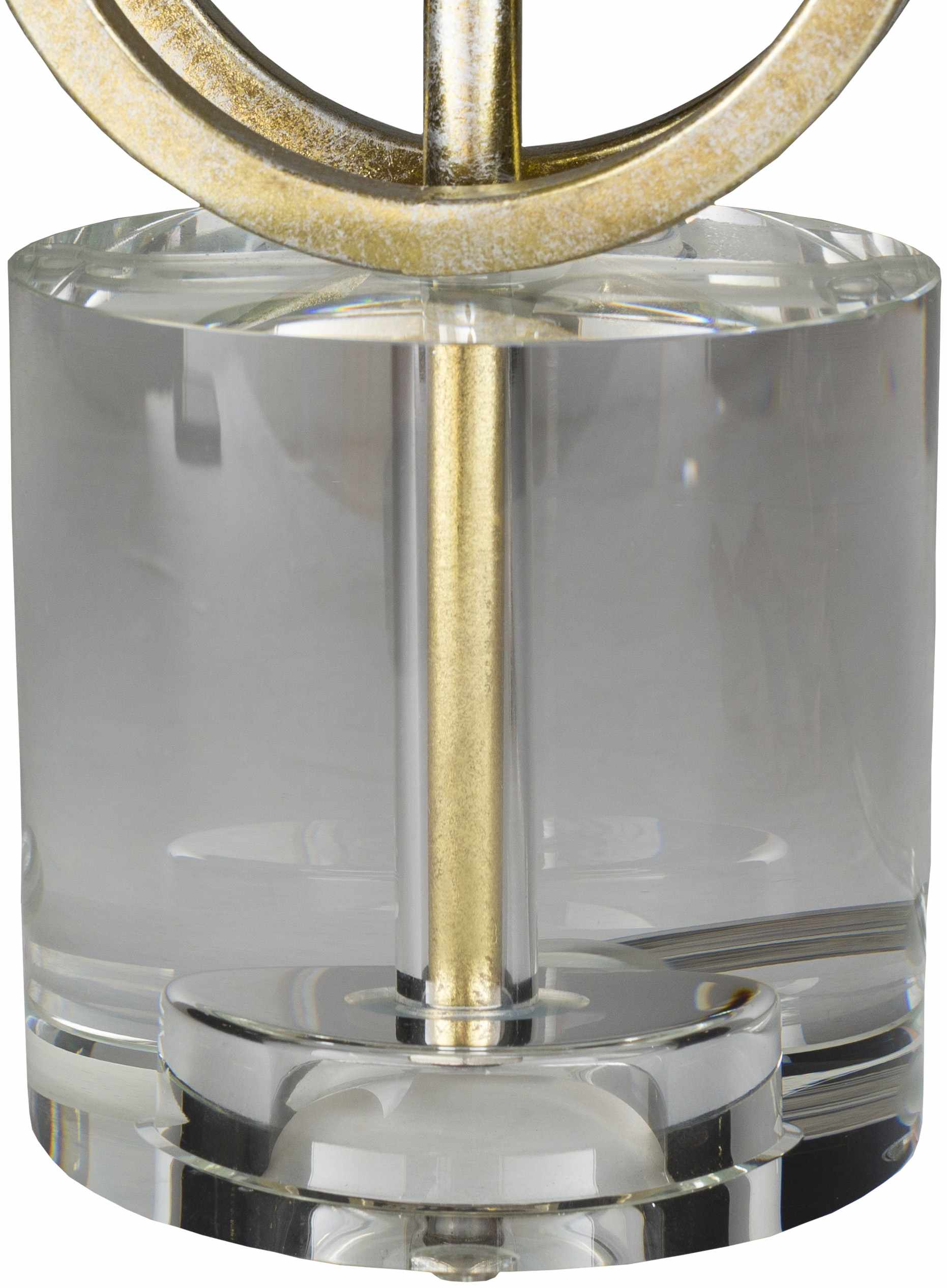 Zell Gold/Crystal Table Lamp