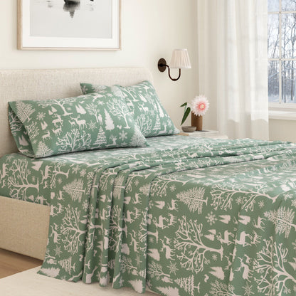 Turkish Cotton Flannel Sheet Sets - Lakeview Collection